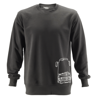 Travego Siyah Sweatshirt resmi