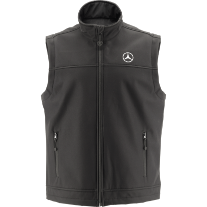 Softshell Siyah Yelek resmi