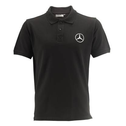 Polo Yaka Siyah T-Shirt resmi